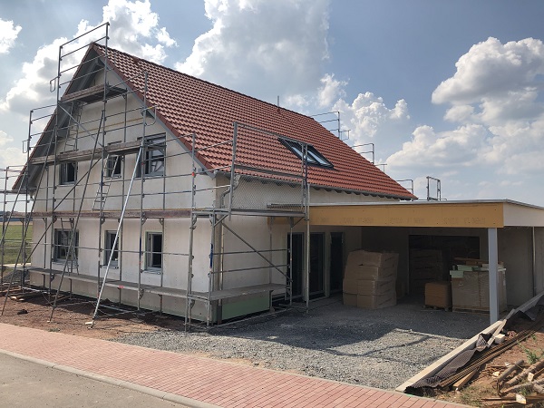 Hausbau Holzhaus Familie Barthelmeß-Jäger in Lindelbach