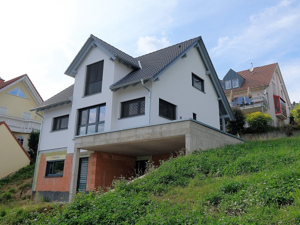 Hausbau Holzhaus Familie Safran in Mömbris